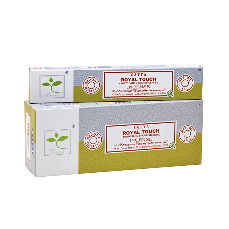 Earth Satya Royal Touch Incense 15 Gms